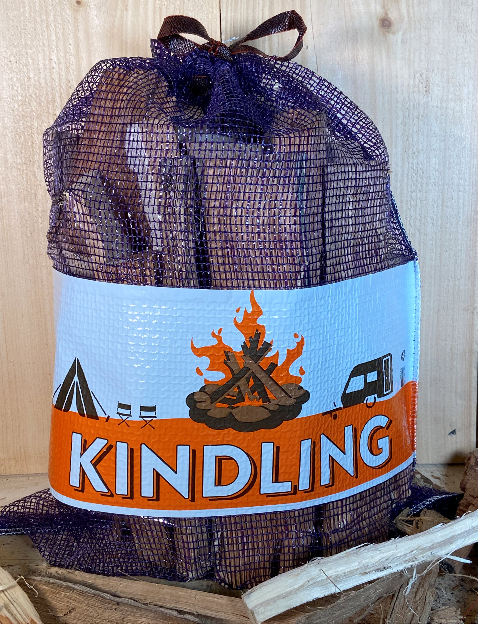 Northern Woodsmen 0.75 CF 18x25 Mesh Kindling Bag - PURPLE Questions & Answers