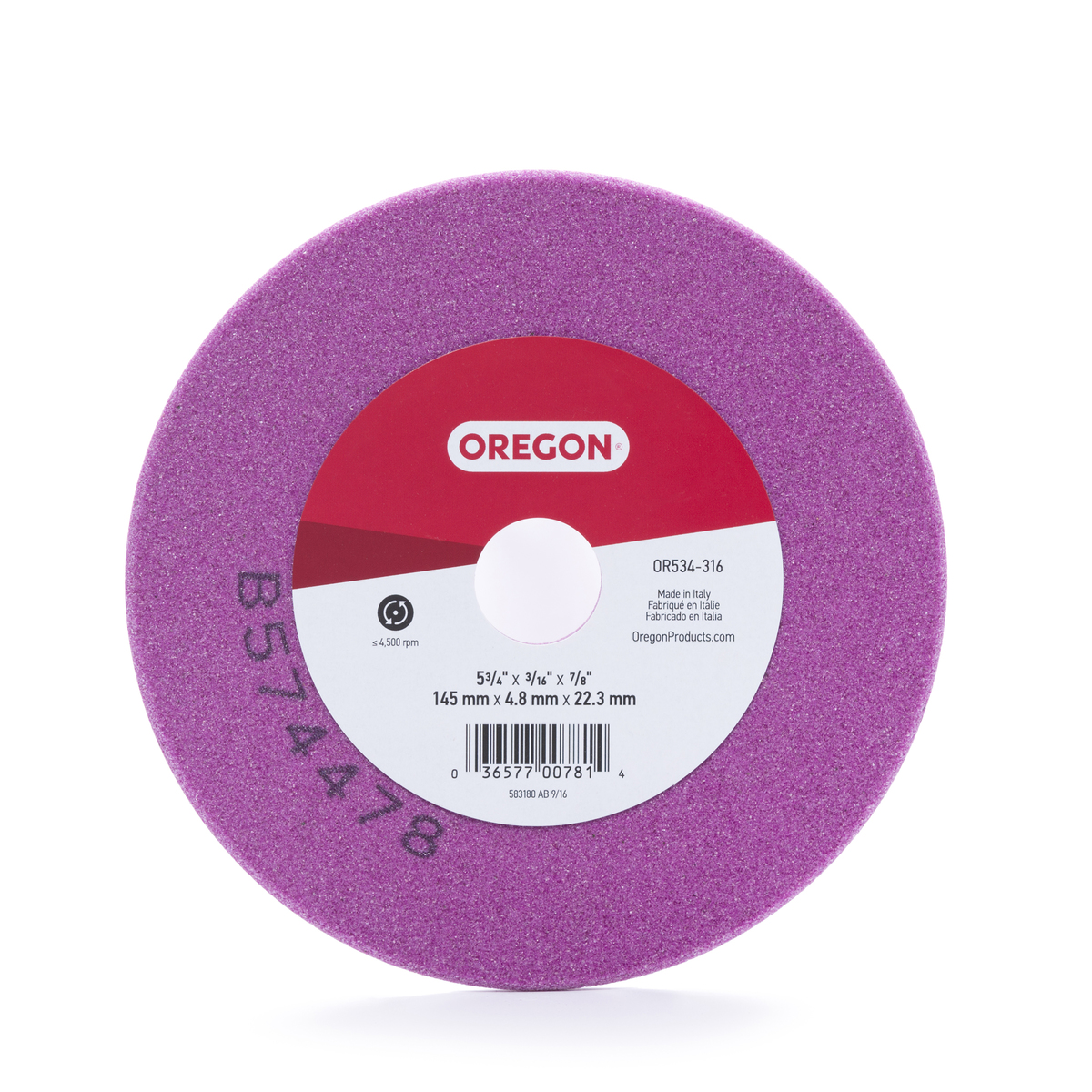 Oregon 3/16" Grinding Wheel Questions & Answers